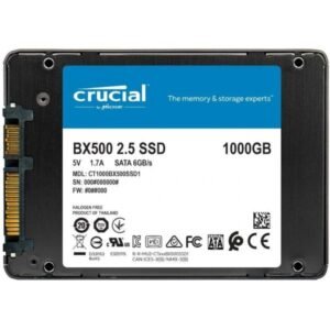 Crucial BX500 1TB 3D NAND SATA 2.5-inch Internal SSD | In Stock Doha