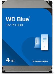 WD Blue 4TB PC Internal Hard Drive - 256MB Cache, SATA 6 Gb/s - for Desktop Computers
